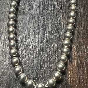 Return to Tiffany beaded heart bracelet.